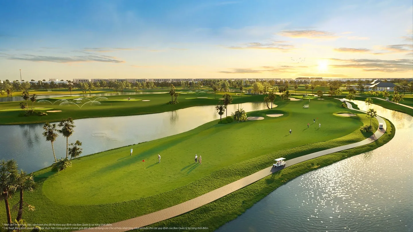 Sân golf trong quy hoạch Vinhomes Global Sportia